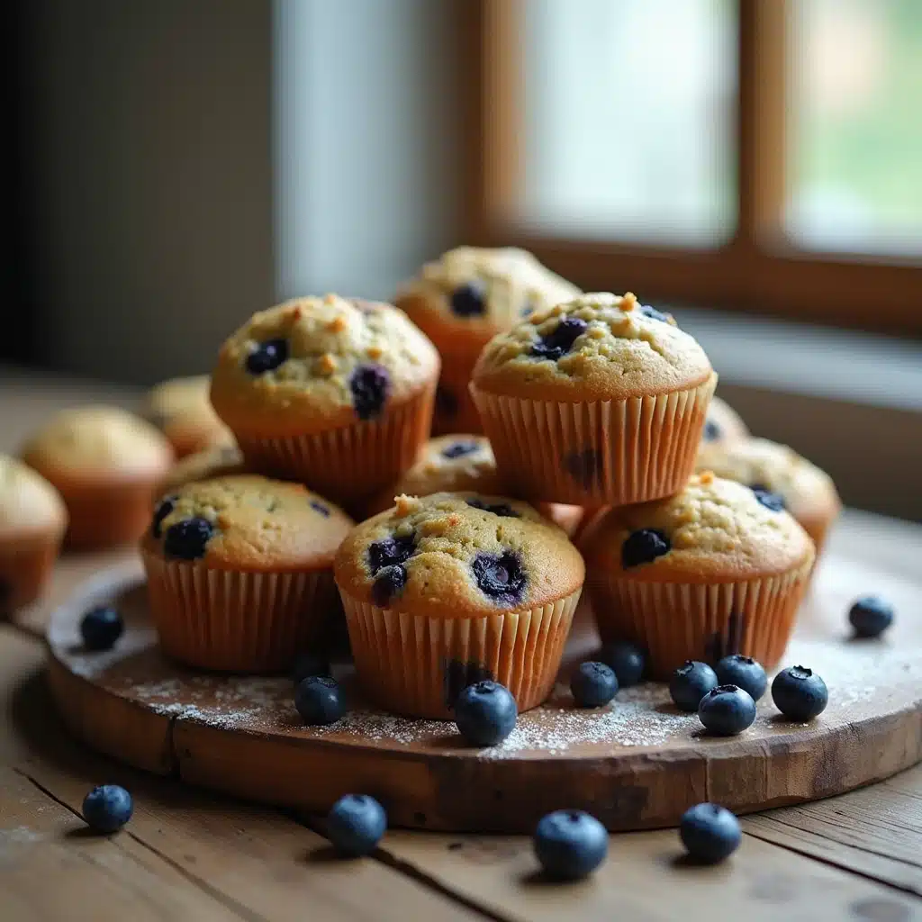 Blueberry Protein Muffins – The Best High-Protein Breakfast Recipe You’ll Love 5 blueberry protein muffins 1